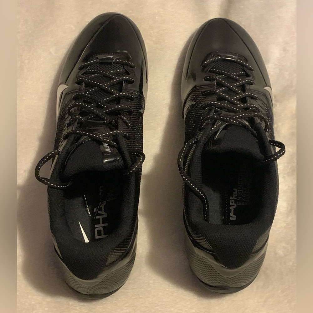 NIKE Alpha Pro Black Size 15 Cleats - Picture 2 of 16